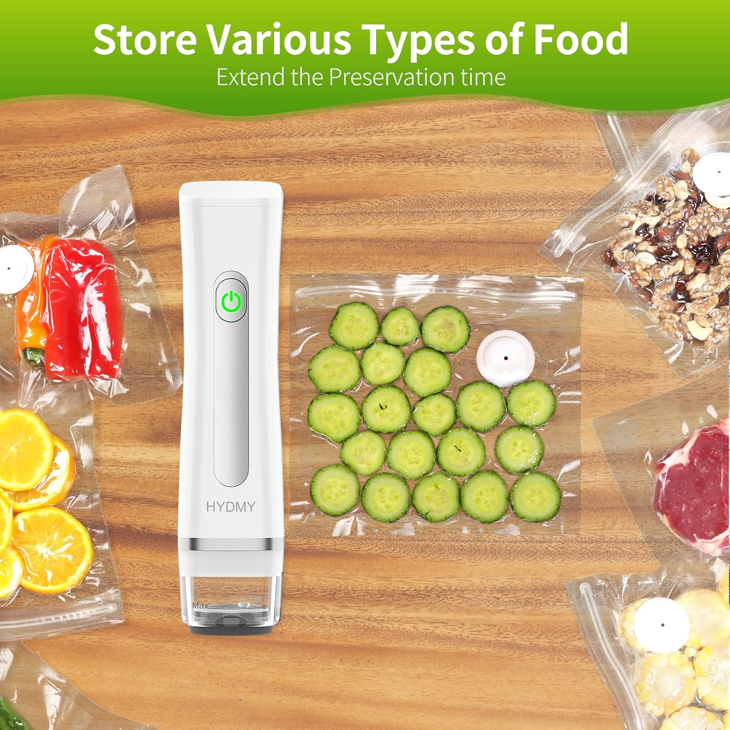 Seladora a vácuo para alimentos com tanque de água visível |... - Image 7