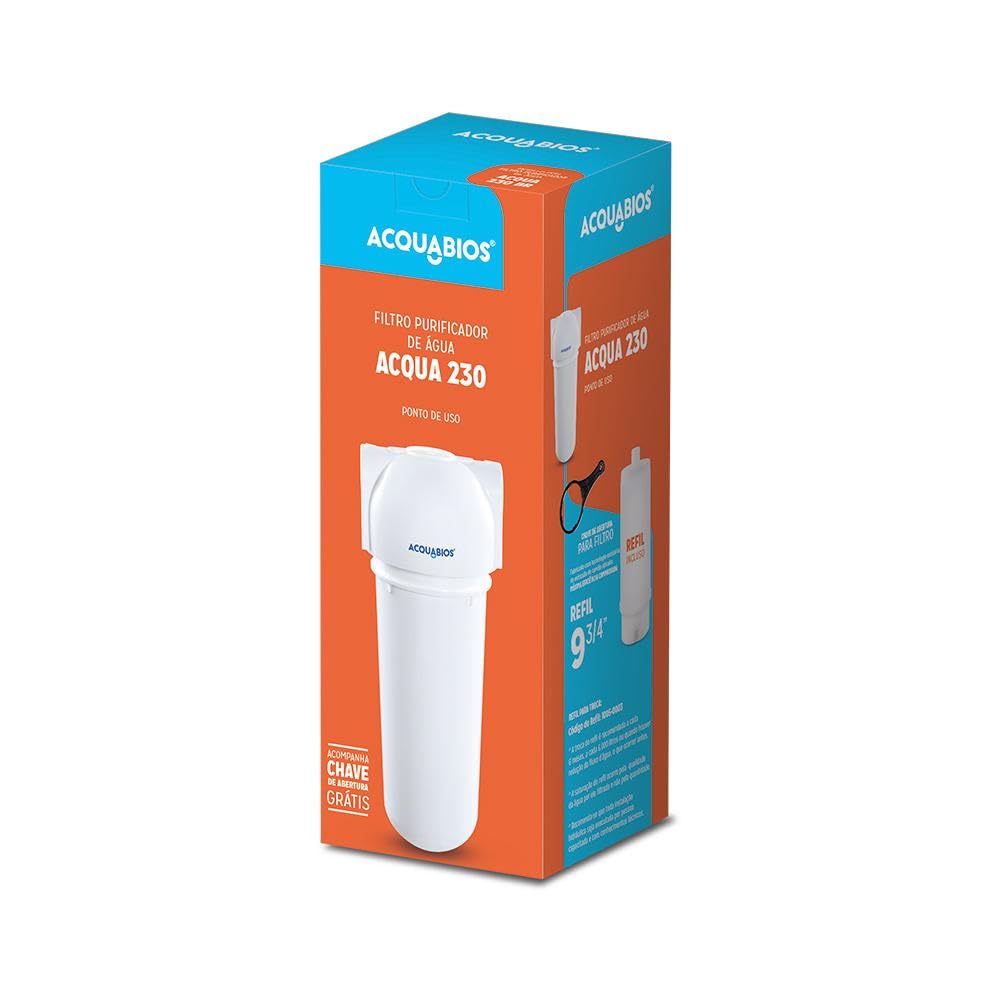 FILTRO ACQUABIOS ACQUA 230 BRANCO TAMANHO 9 3/4” CARBON BLOC... | É bom mesmo? Descubra antes de comprar - Image 3