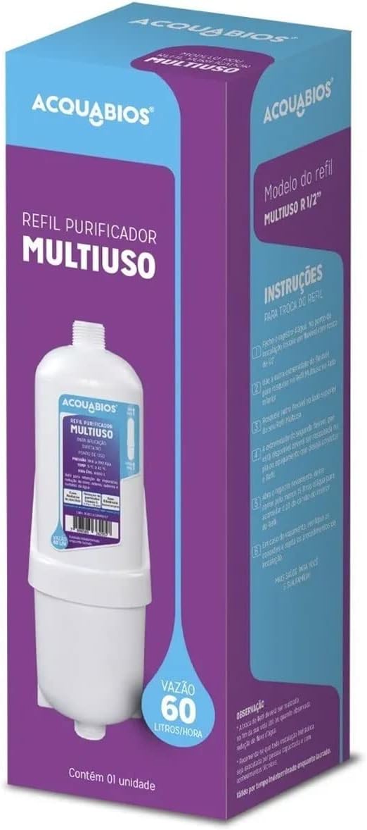 Refil Filtro De Água Multiuso Pré Filtro Acquabios 1005-0011... | É bom mesmo? Descubra antes de comprar - Image 4