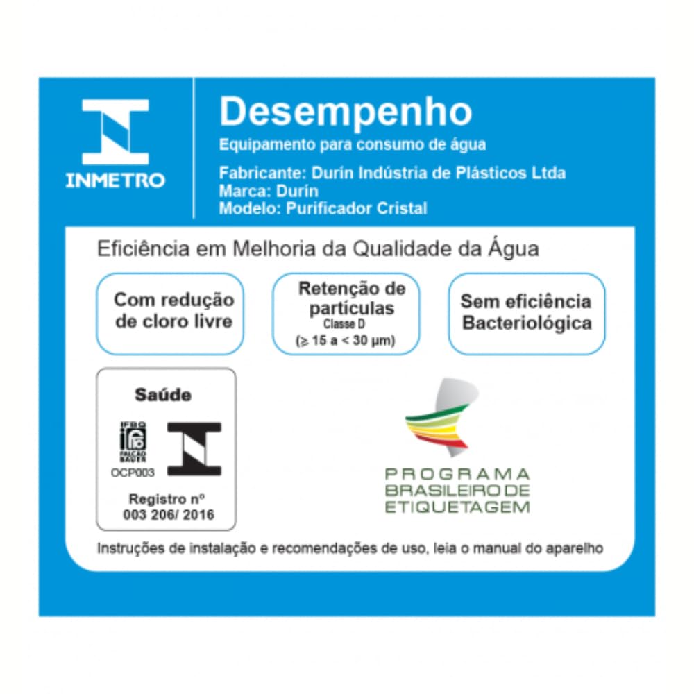 Purificador de Água de Parede Cristal sem Torneira - Porto B... | É bom mesmo? Descubra antes de comprar - Image 2