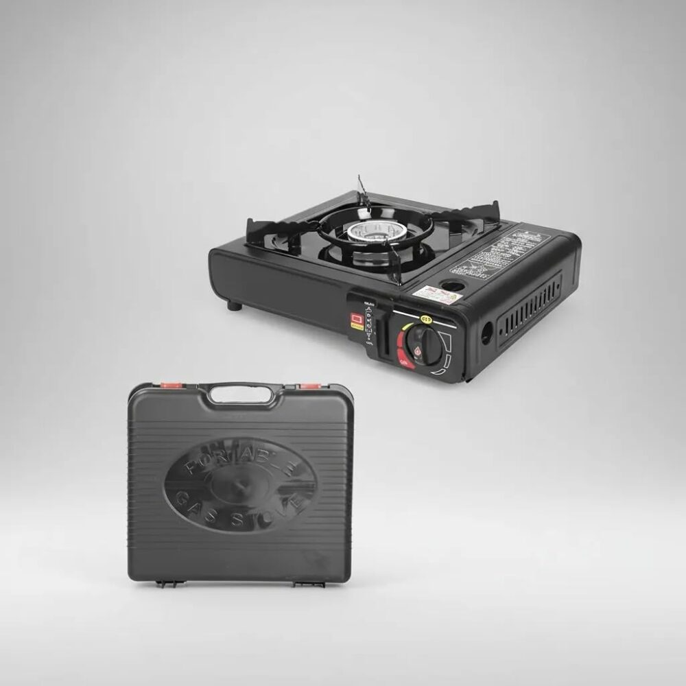 Fogareiro Portátil A Gás Acampamento Pesca Inox Resistente B...