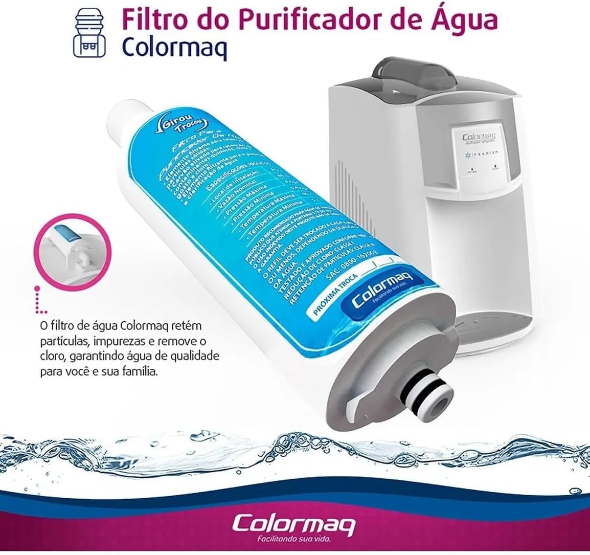 Filtro Refil Purificador De Água Original Premium | É bom mesmo? Descubra antes de comprar - Image 2