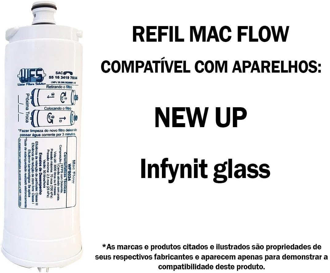 Kit 4 Filtro Refil New Up Compatível Purificador Água Newup | É bom mesmo? Descubra antes de comprar