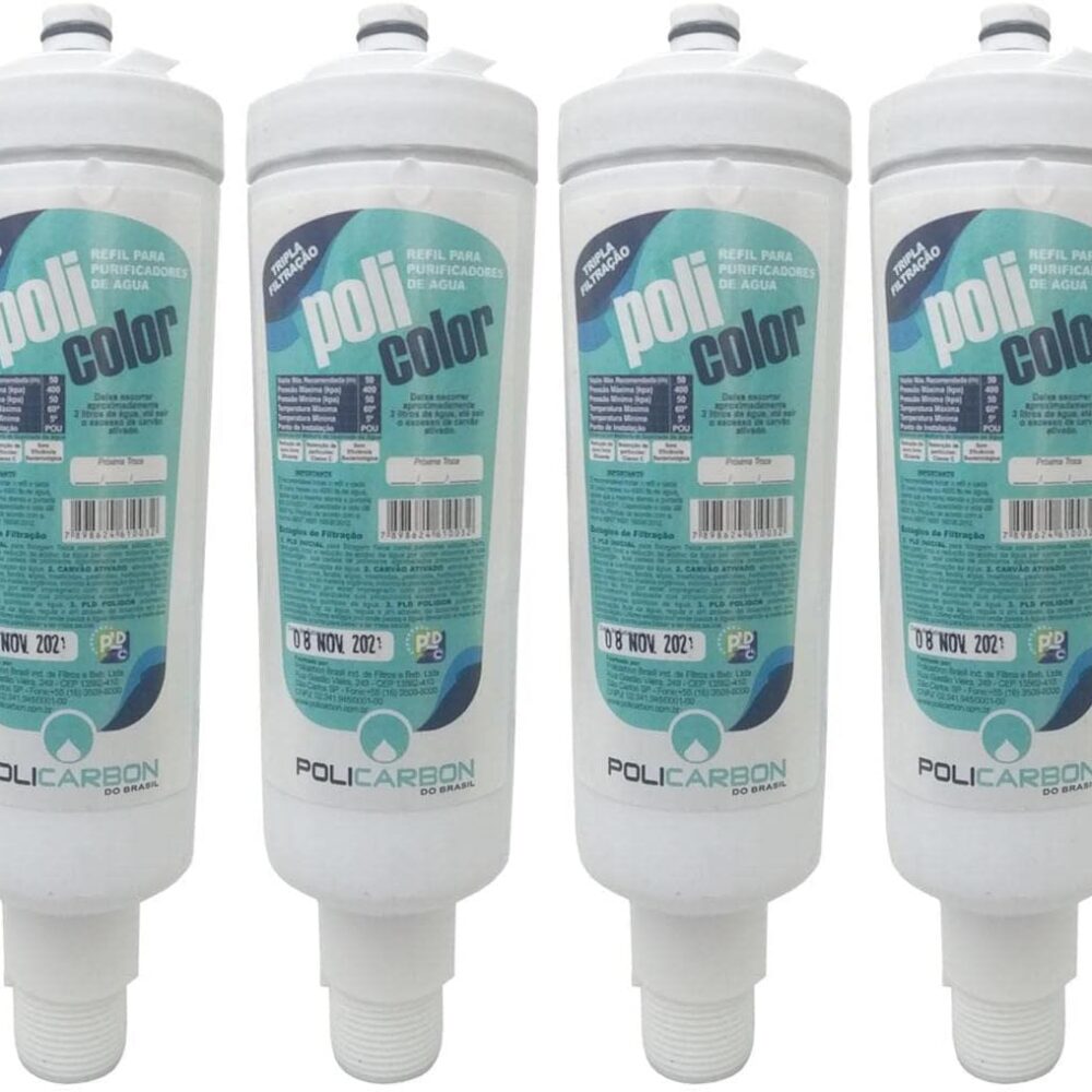 Kit 4 Filtro Refil Compatível Purificador De Água Colormaq | É bom mesmo? Descubra antes de comprar
