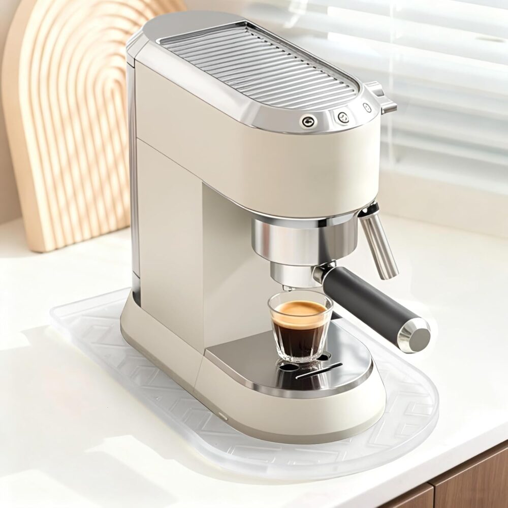 Tapete de café de silicone, tapete de barra para bancada, re...