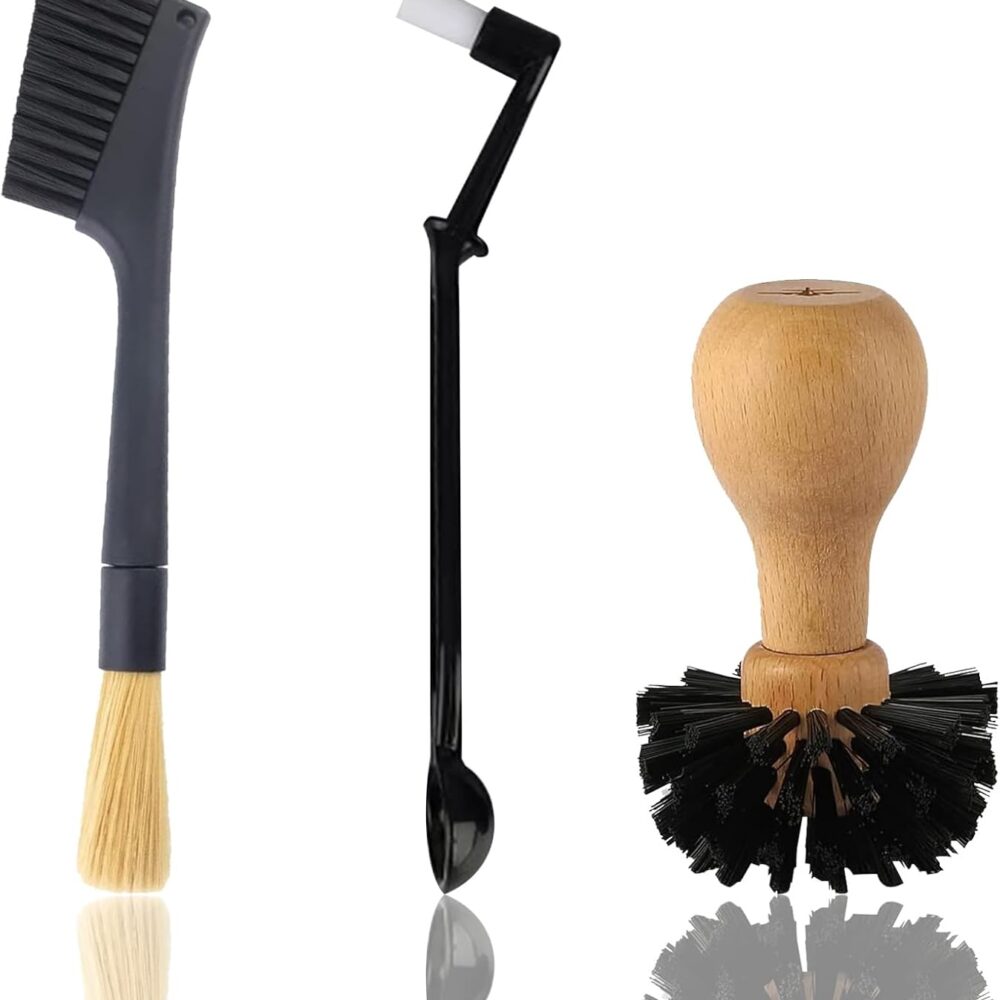 Escova de café, 3 peças, escova de café expresso, escova de ...