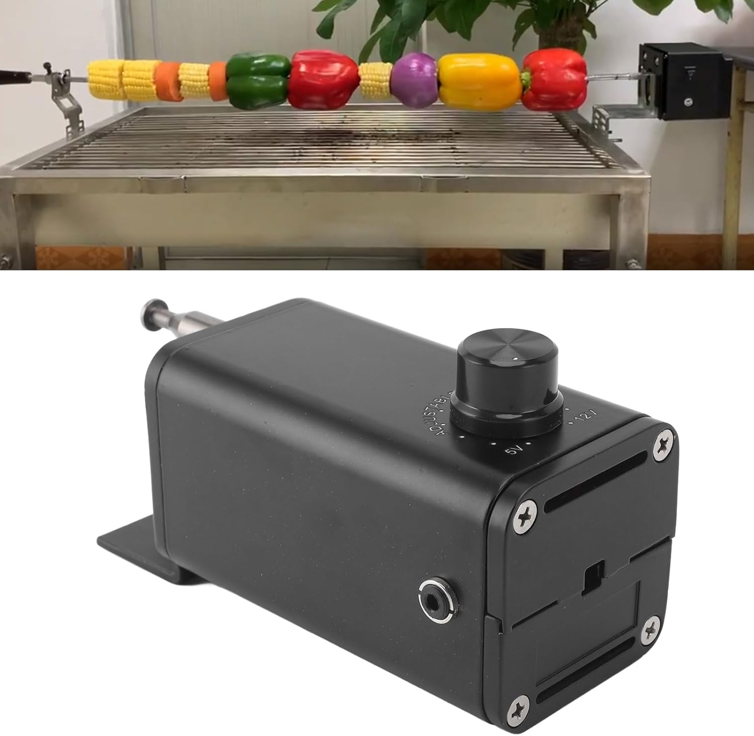 Motor de Rotisserie para Churrasqueira TOPINCN, Motor Elétri... - Image 9