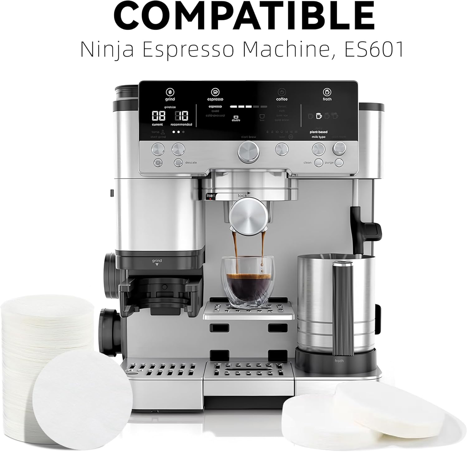 500 filtros de papel de café para máquina de café expresso N... - Image 2