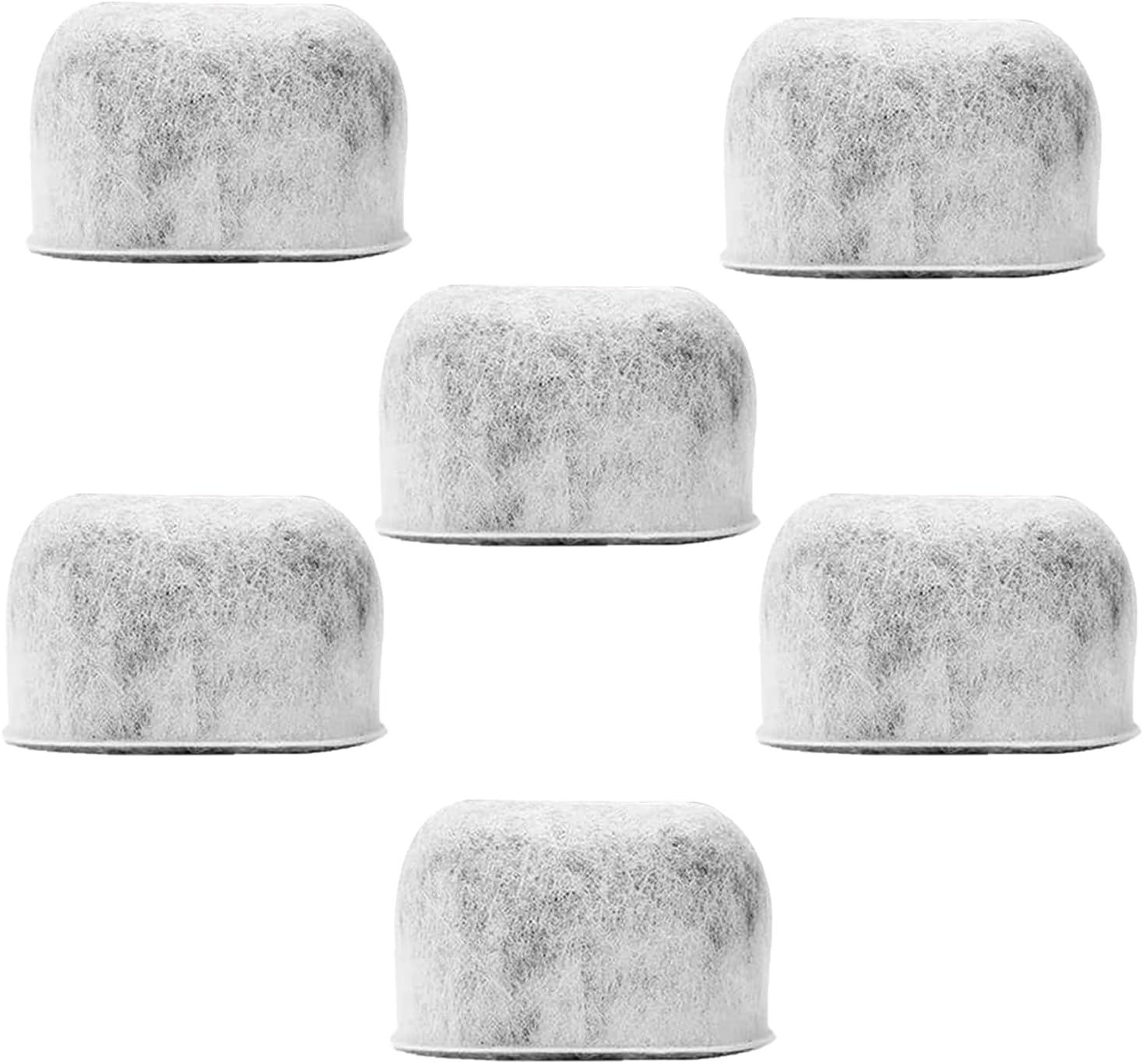 Pacote com 6 filtros de água de carvão de substituição para ...