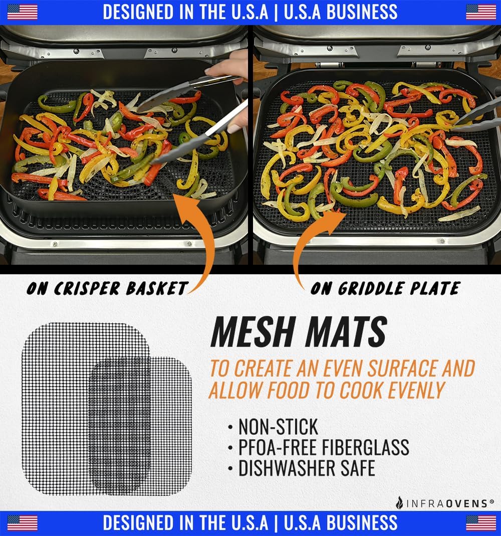 INFRAOVENS Forros De Grelha Para Churrasqueira E Fumante Ao ... - Image 3