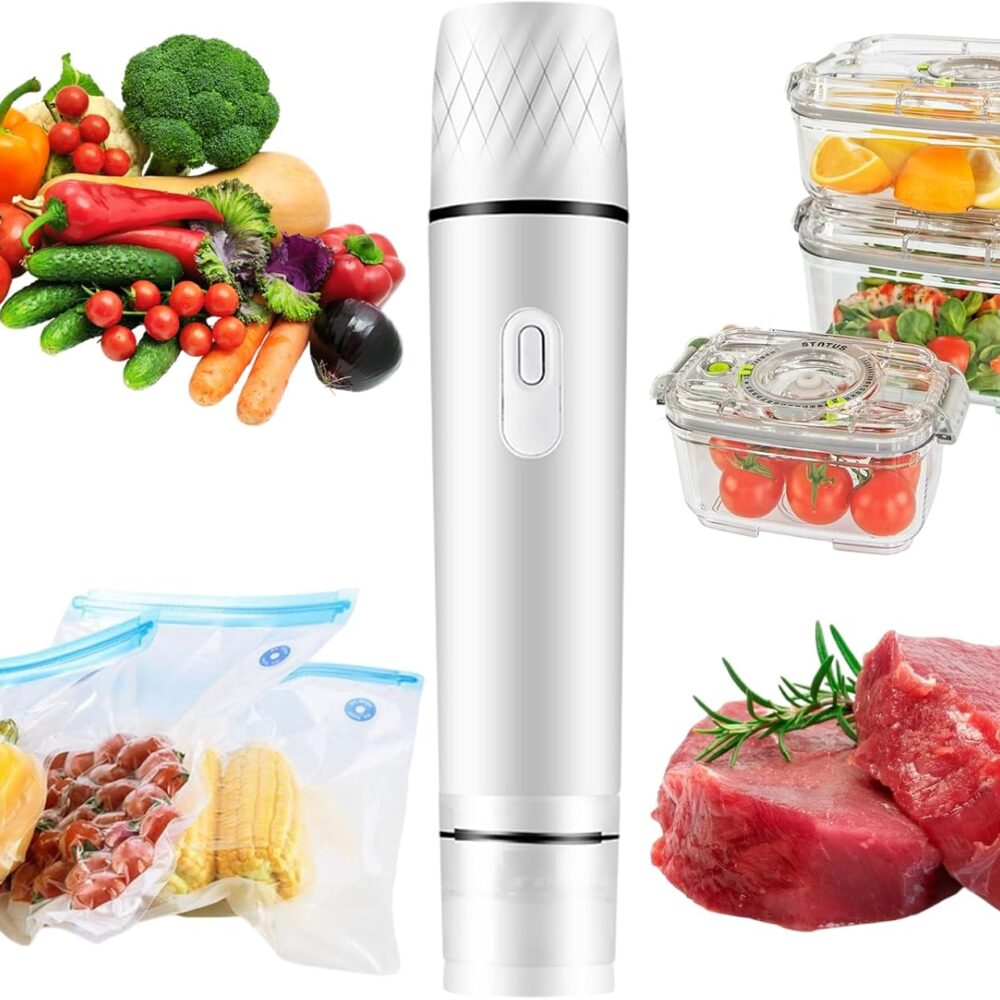 Seladora a vácuo portátil para alimentos, seladora portátil ...