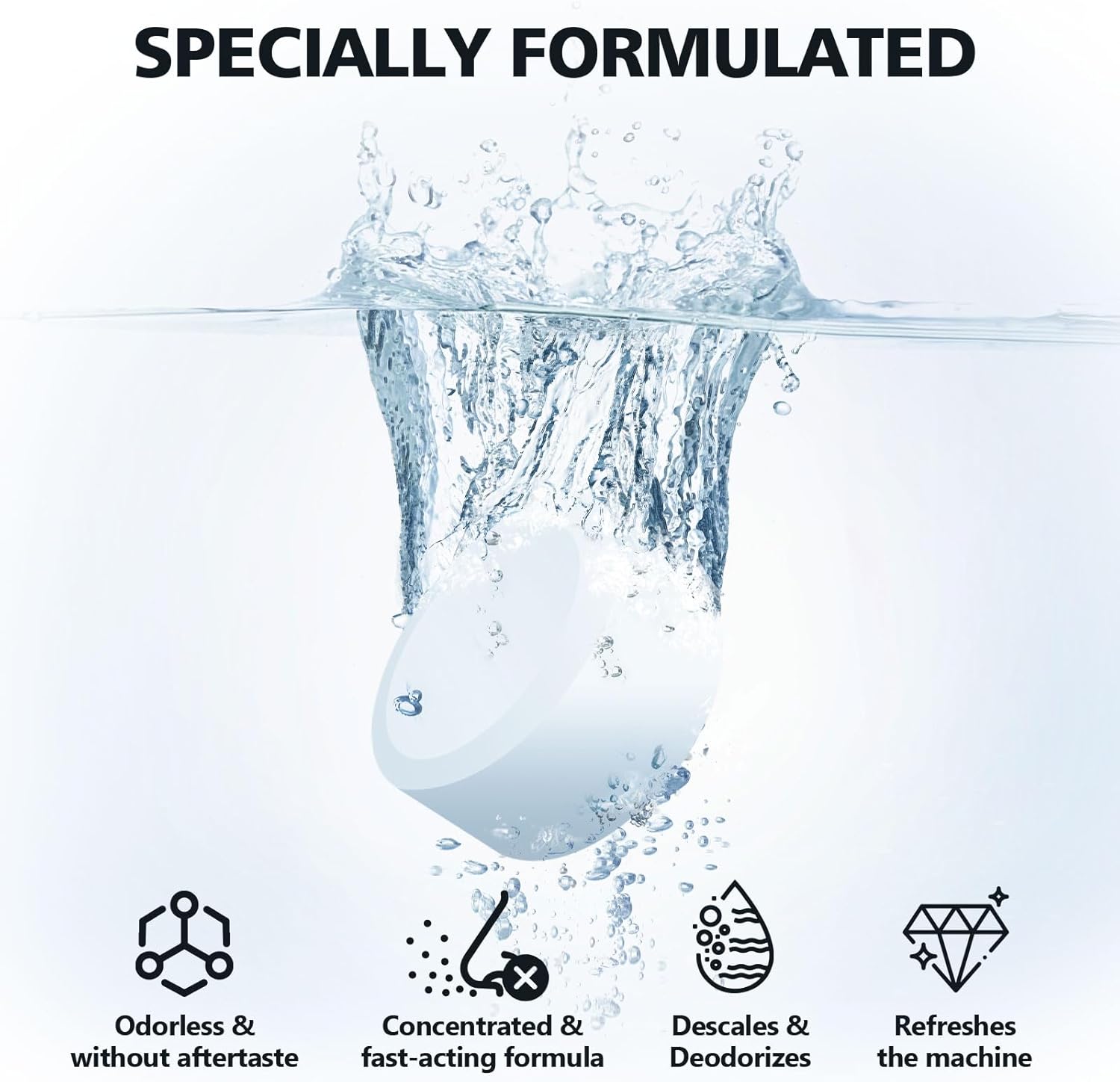 Limpador de máquina de café, descalcificante, pacote com 34,... - Image 4