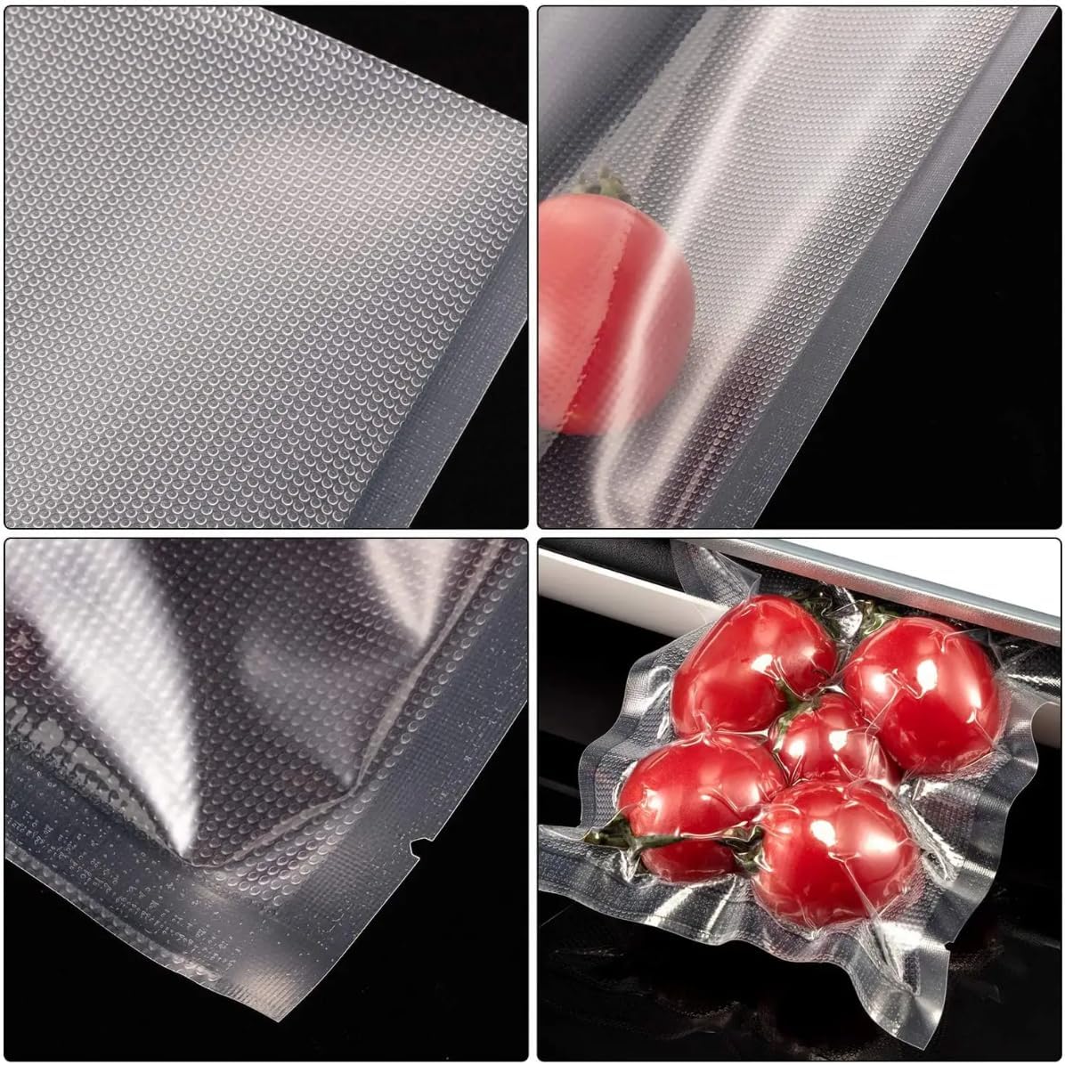 Plástico Gofrado Para Seladora A Vácuo 10 Rolos 15cm x 5m Re... - Image 8