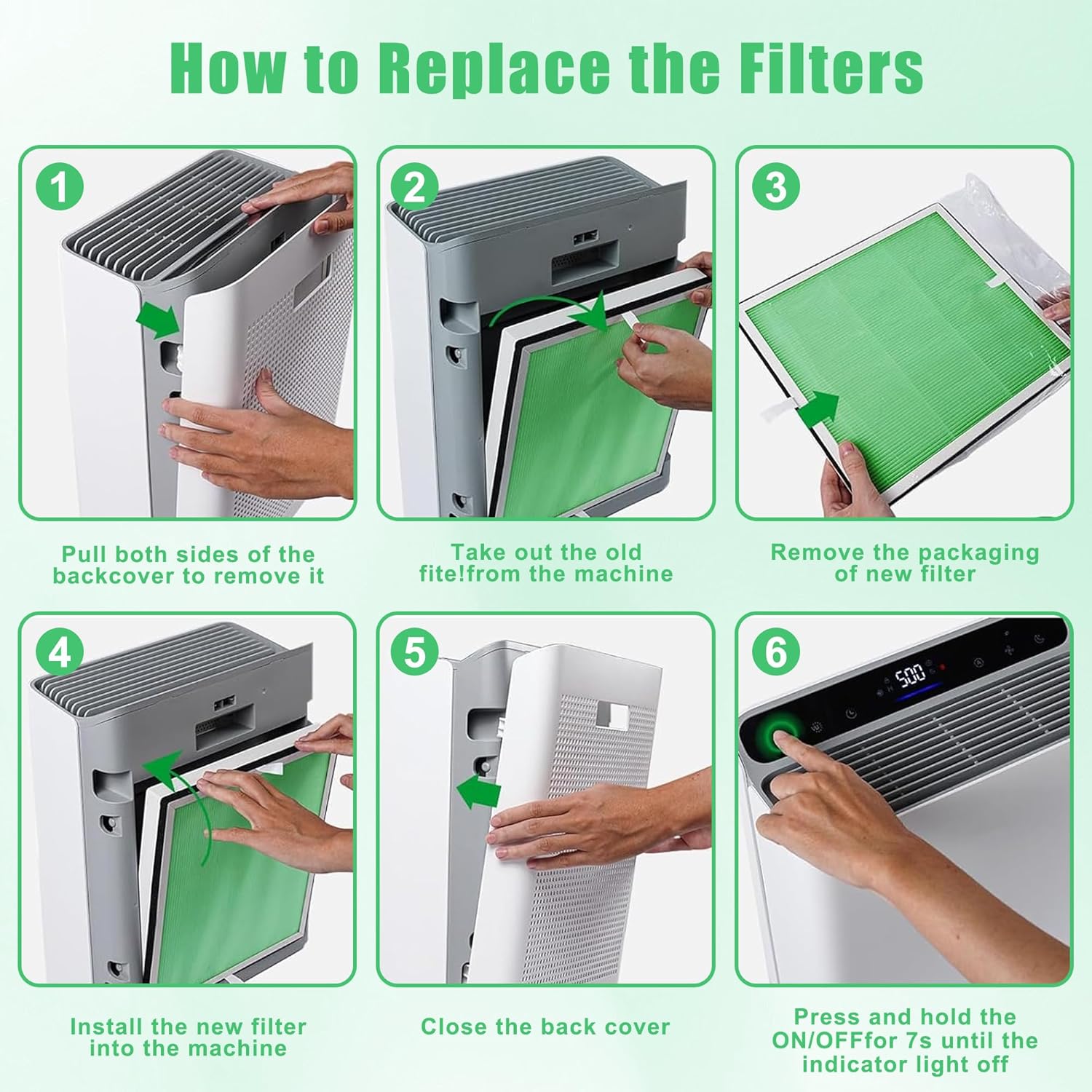 Filtro de substituição Europa True HEPA compatível com purif... | É bom mesmo? Descubra antes de comprar - Image 5