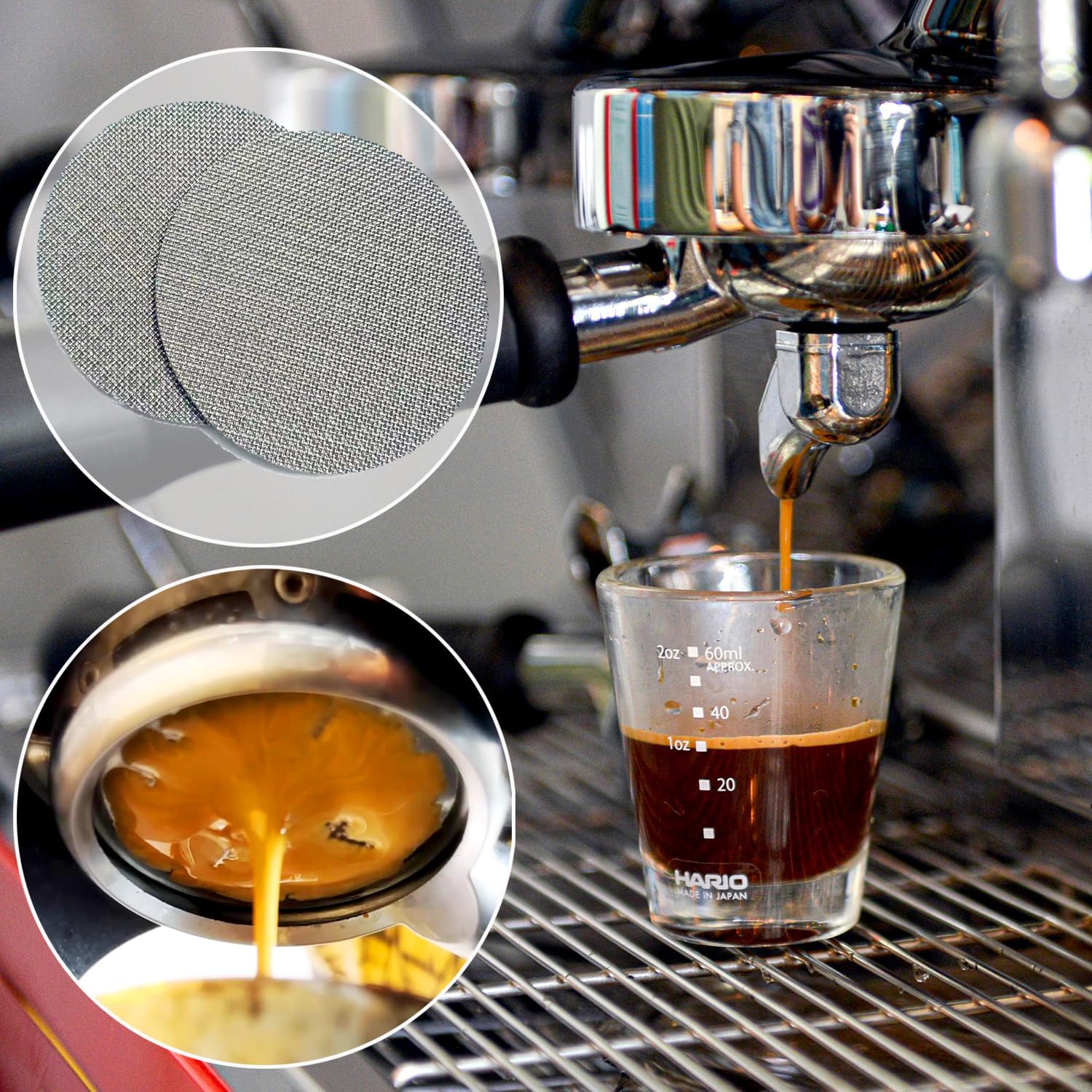 Pacote com 2 telas de disco expresso de 51 mm, tela de filtr... - Image 2