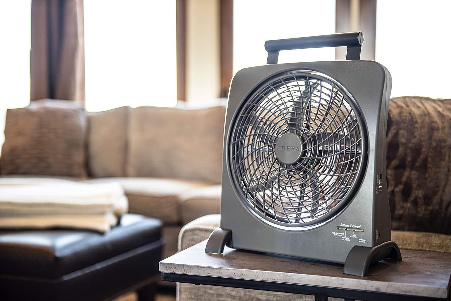 O2COOL Treva Ventilador portátil operado por bateria – Lâmin... - Image 8