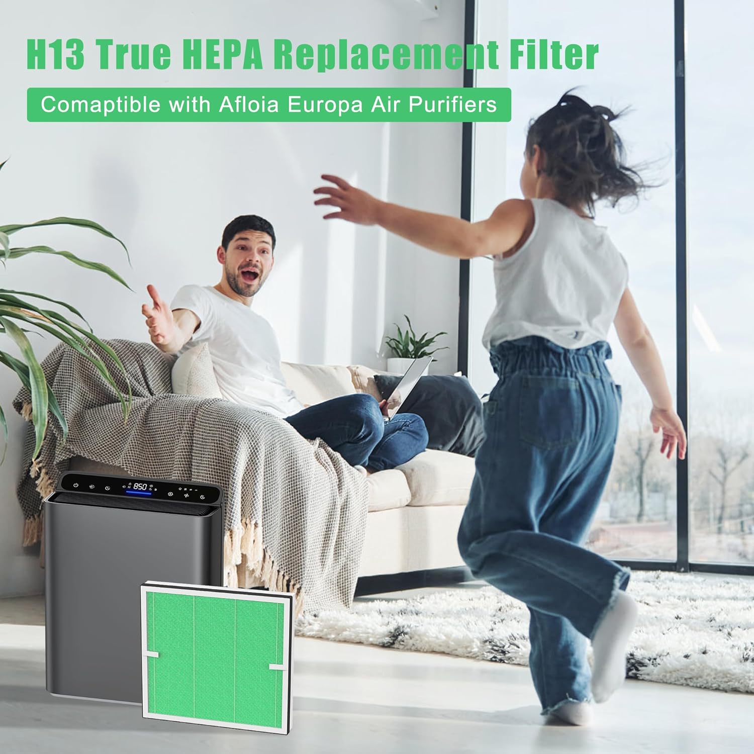 Filtro de substituição Europa True HEPA compatível com purif... | É bom mesmo? Descubra antes de comprar - Image 2