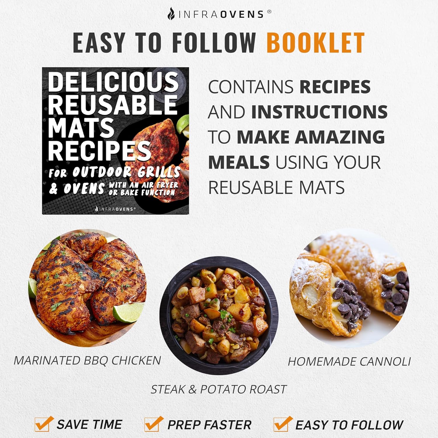 INFRAOVENS Forros De Grelha Para Churrasqueira E Fumante Ao ... - Image 5