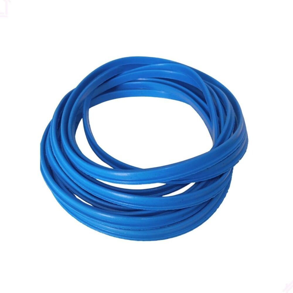 Borracha Azul silicone: análise sobre durabilidade e vedação no uso diário.