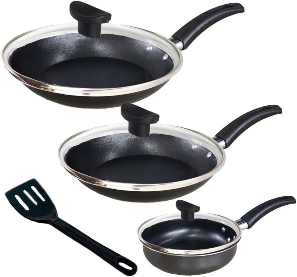 Jogo de Frigideiras Antiaderentes com Tampa de Vidro: Qual o Melhor para Cozinhar Pannacotta Sem Queimar?