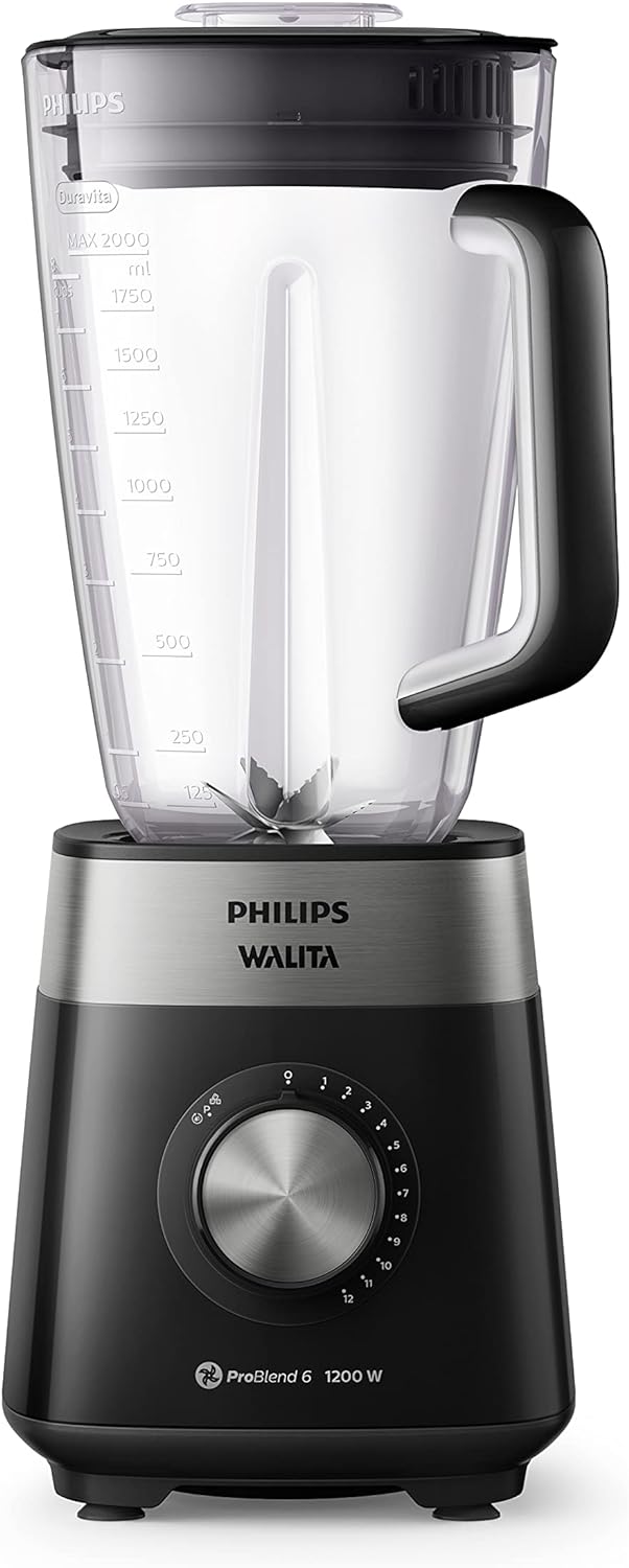 Liquidificador Philips Série 5000: análise prática de potência e durabilidade após uso contínuo.