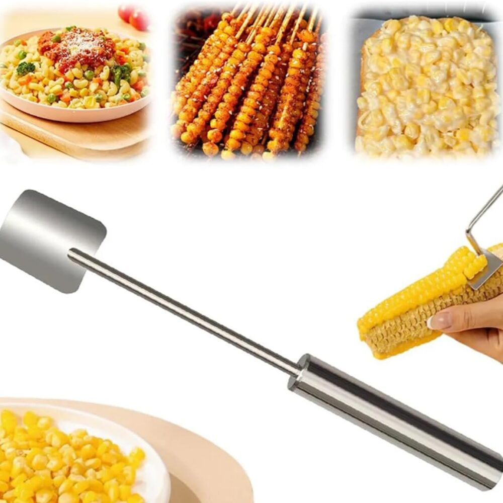 Debulhador de Milho Portátil Aço Inox: Ralador de Milho Eficiente e Prático