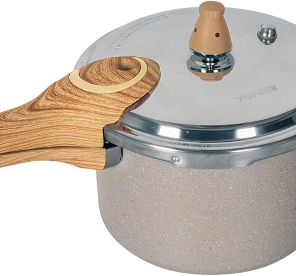 Panela de pressão Brinox 4,2L: Impressões sobre desempenho e durabilidade após uso contínuo.