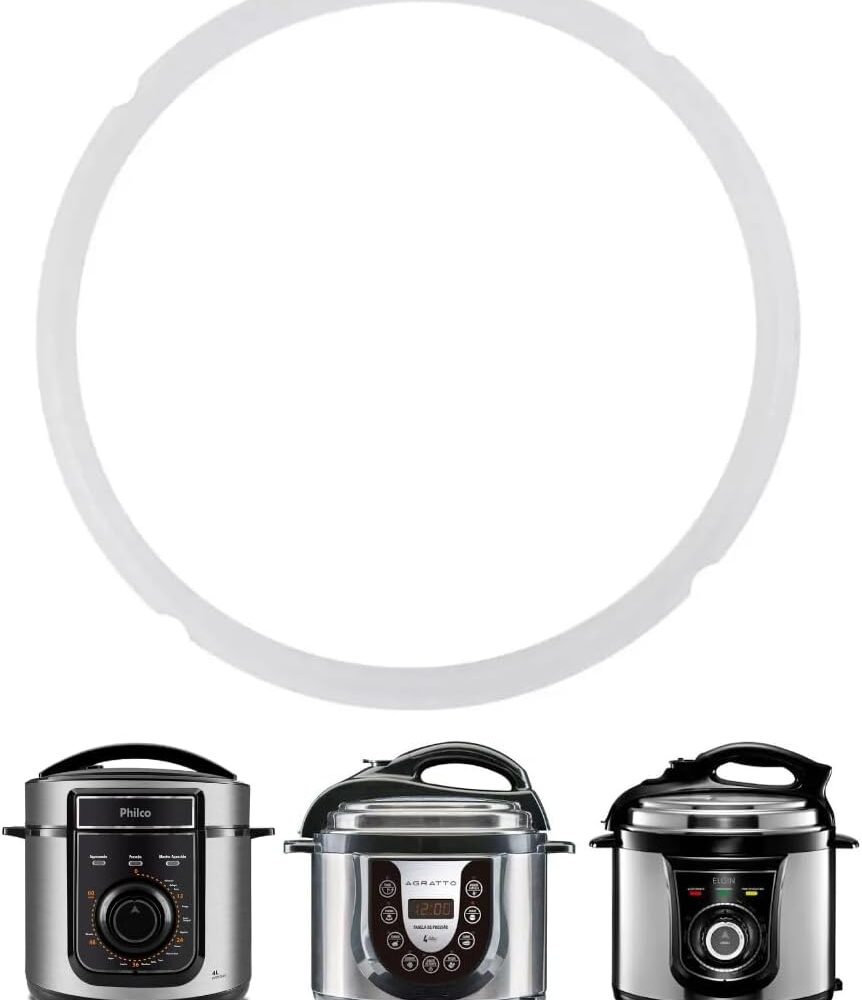 Borracha de panela de pressão Fun Kitchen PE09 4l: durabilidade e vedação após uso contínuo.