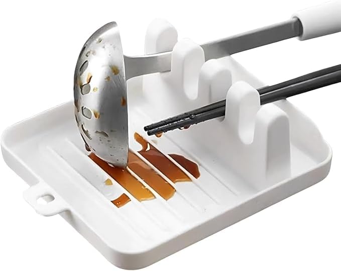 Suporte de Talheres e Tampa: Organização prática após uso diário.