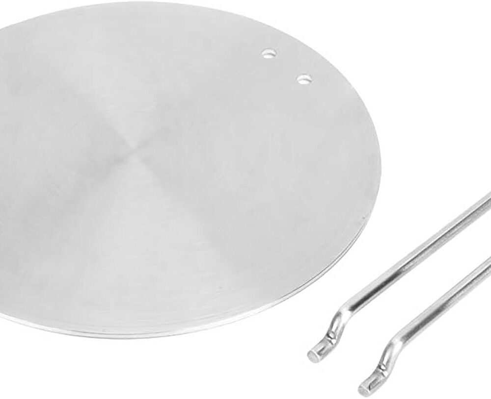 Análise prática da placa difusora de calor: temperatura e distribuição após uso.