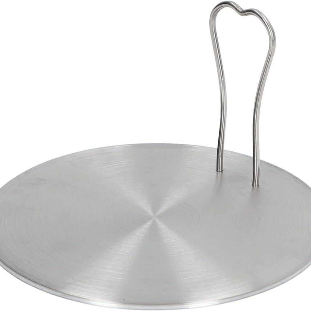 Análise prática da placa difusora de calor para fogão de indução: desempenho e considerações.