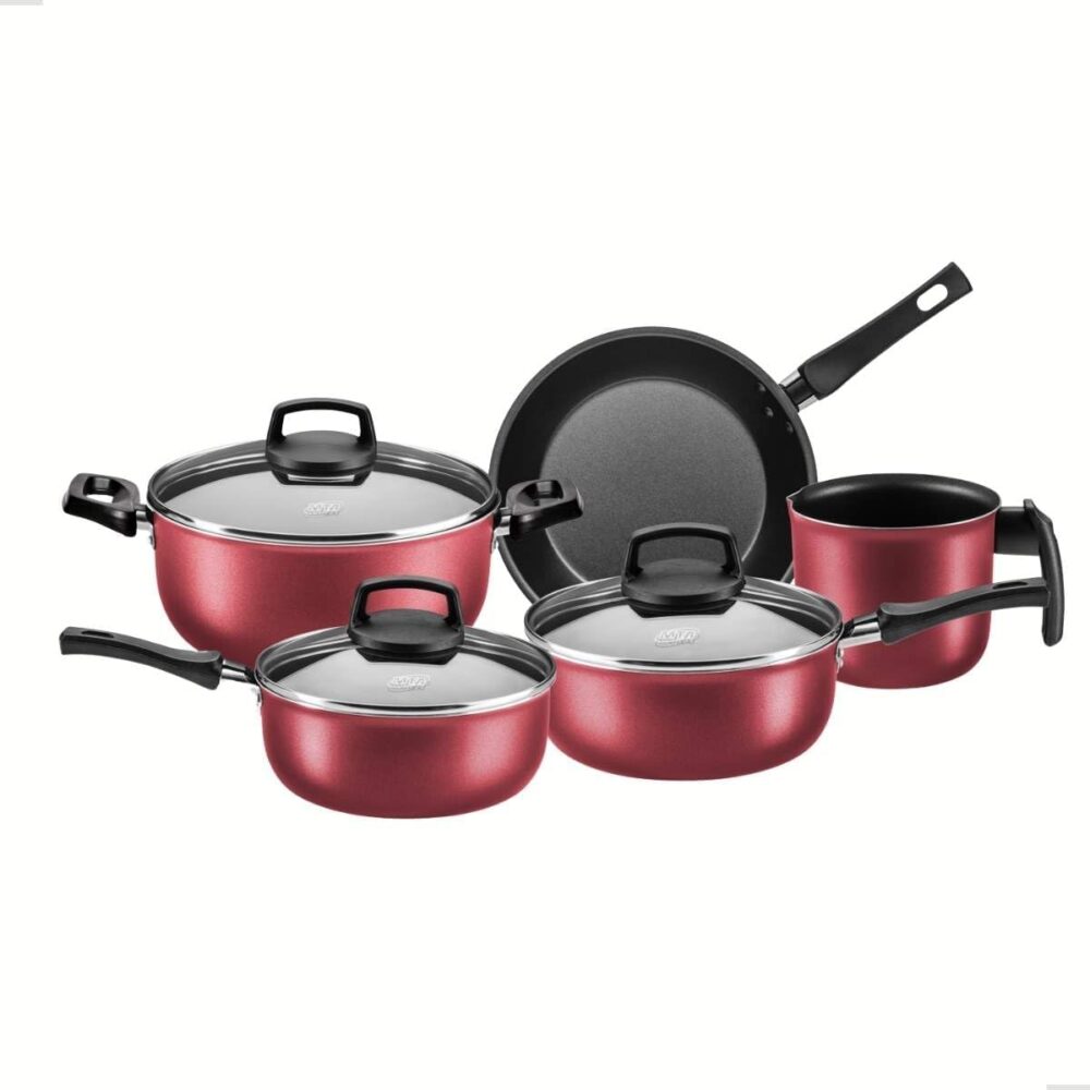 Conjunto de Panelas Safira: análise prática de uso diário e durabilidade do material.