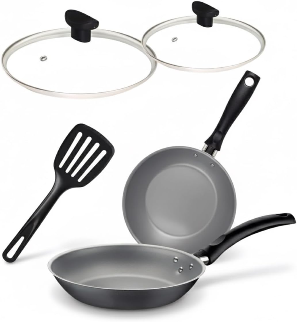 Análise prática do Jogo de Frigideiras Grafite: Durabilidade e desempenho no dia a dia.