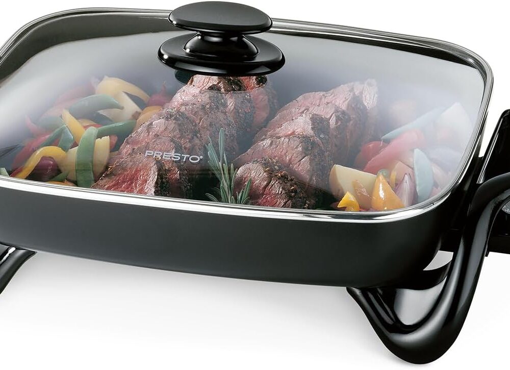 Presto Frigideira elétrica 40cm: análise prática de uso diário e funcionalidades.