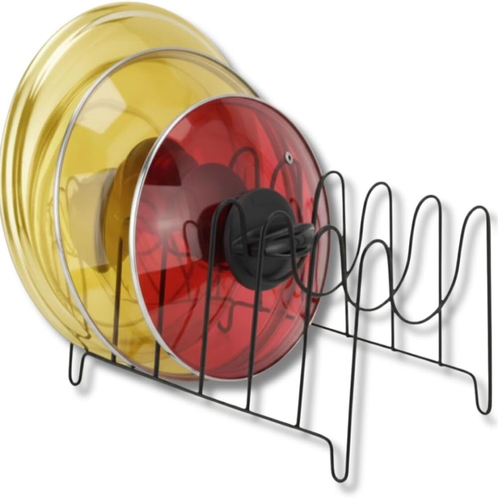 Porta-Frigideiras: Análise prática de uso diário com frigideiras e panelas.