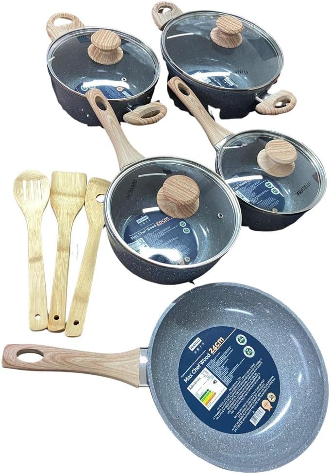 Análise prática do jogo de panelas antiaderentes Fratelli Max 8 peças: qualidade e desempenho no dia a dia.