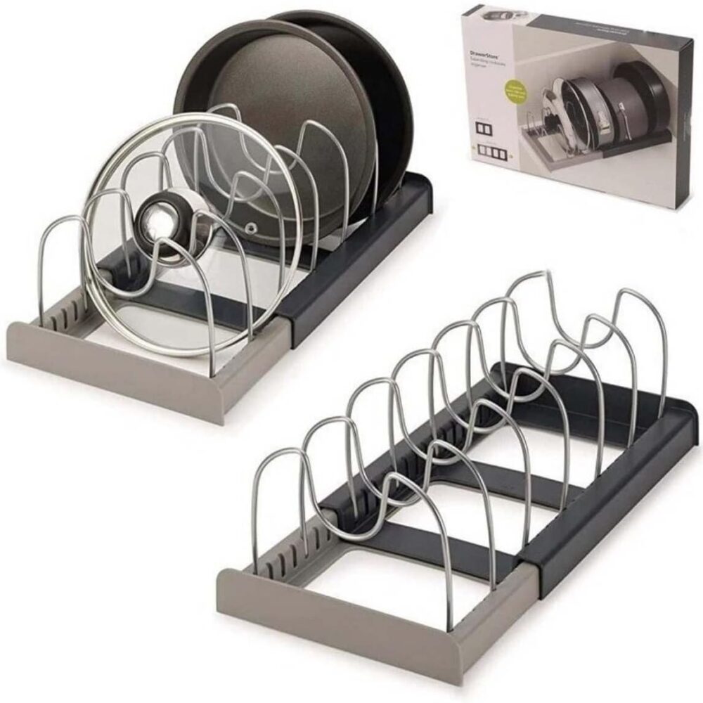 Suporte organizador de gaveta: análise do espaço e praticidade no dia a dia.