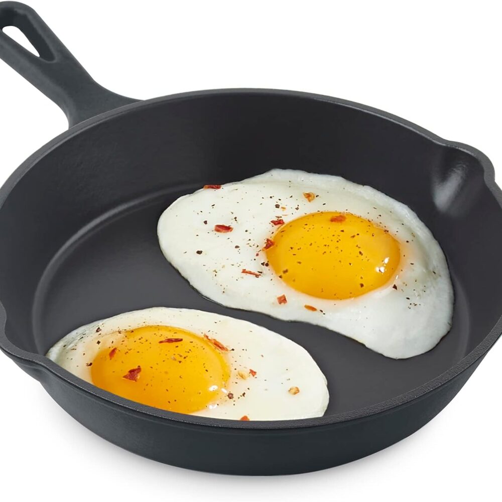 Análise prática da frigideira de ferro fundido antiaderente Zakarian 19 cm: desempenho e durabilidade.