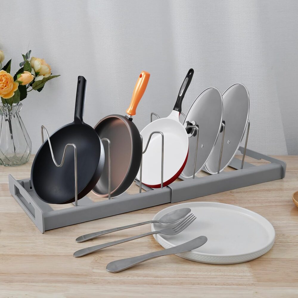 Análise prática do organizador de panelas com 7 divisórias: facilita ou complica a organização?