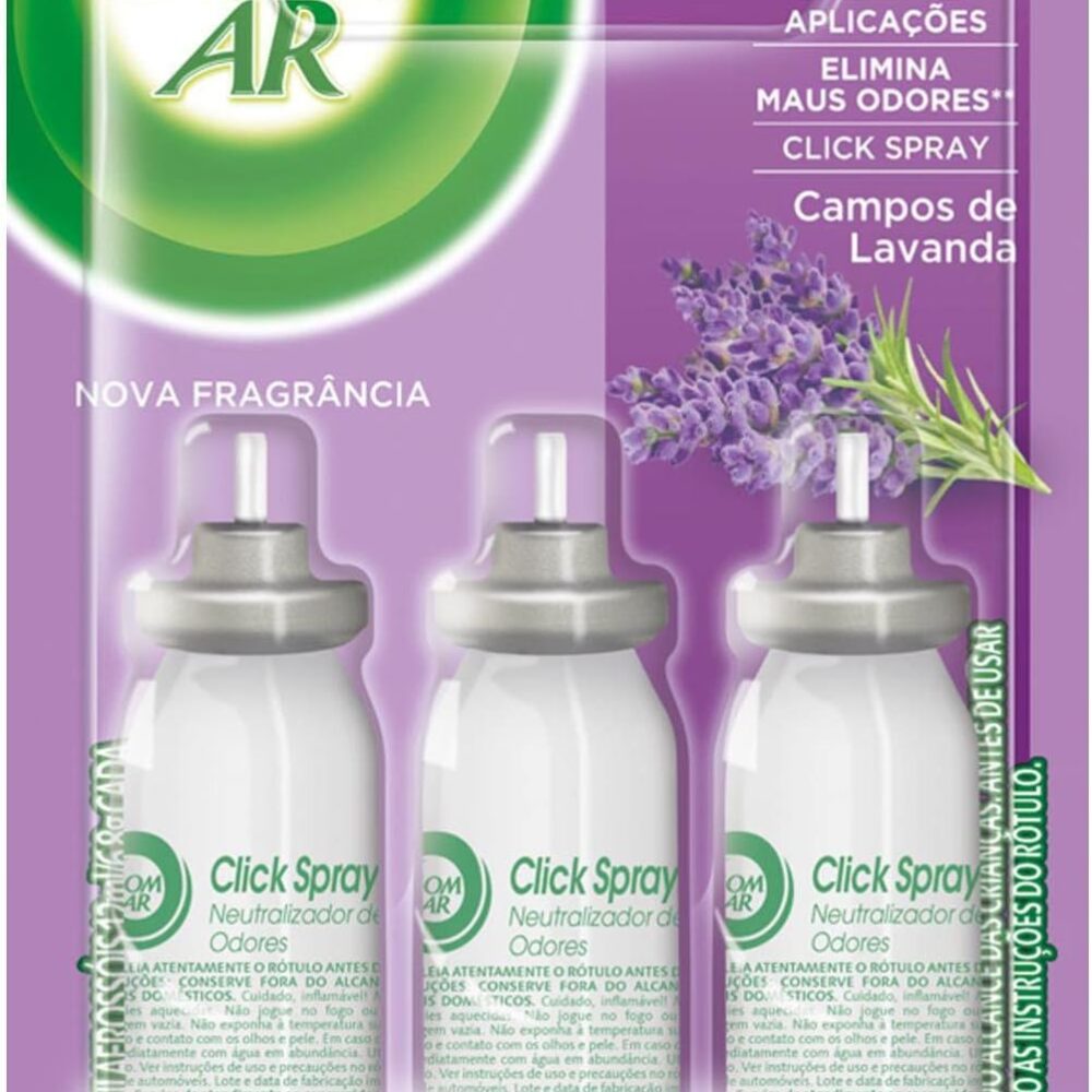 Refil Aromatizador Bom Ar Click Spray: Impressões após uso contínuo e custo-benefício.