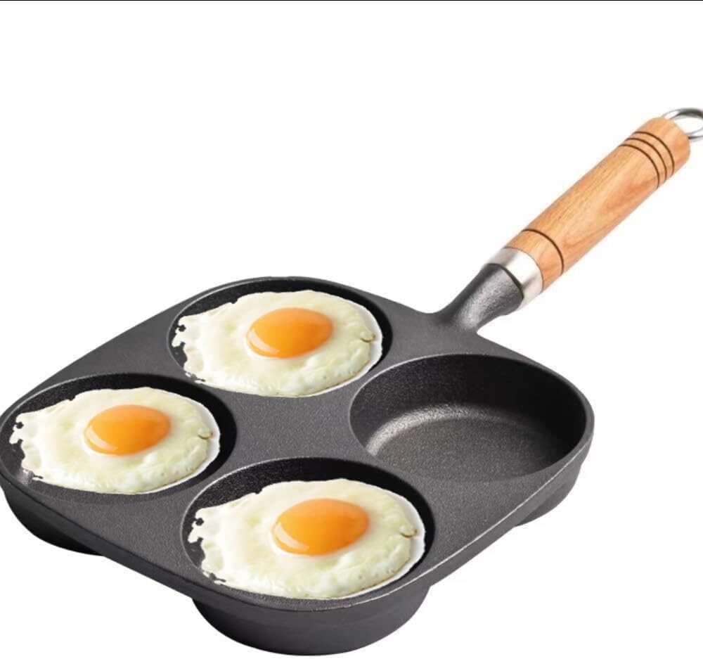 Análise prática: Frigideira de ovo de ferro fundido - Durabilidade e preparo no dia a dia.