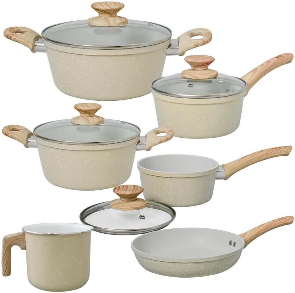 Análise prática do jogo de panelas antiaderentes de cerâmica Vie...