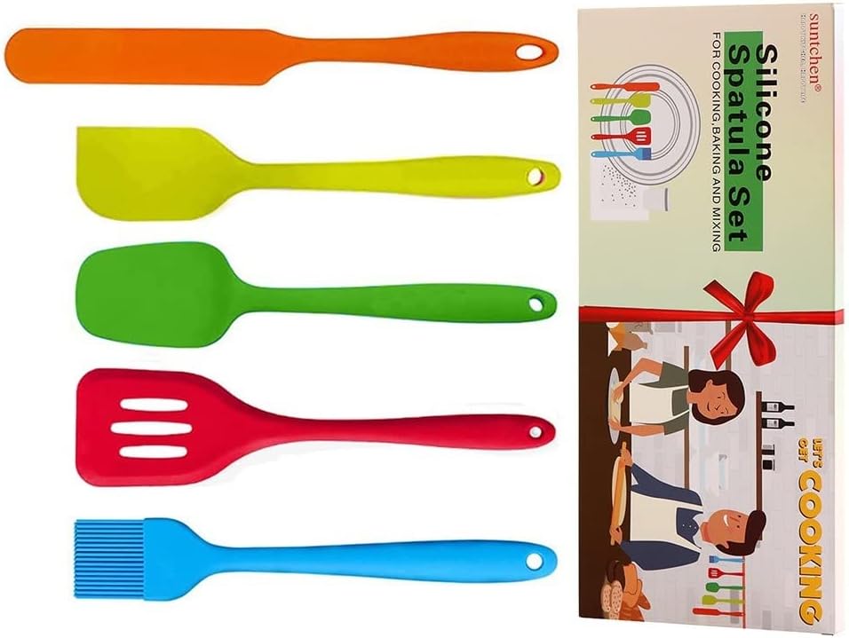 Conjunto de espátulas de silicone: análise prática do uso diário e qualidade dos materiais.