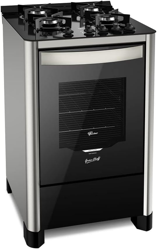 Análise prática do fogão a gás Fischer 4 bocas: considerações sobre desempenho e durabilidade.