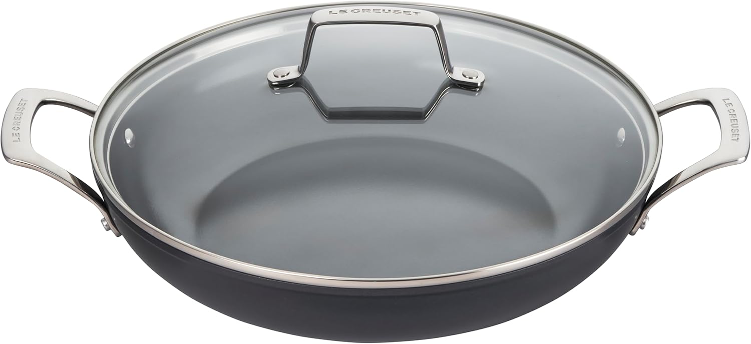Análise prática da panela Le Creuset Caçarola Baixa 30cm Ensc após uso diário.