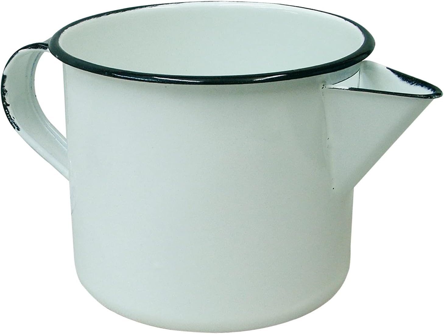 Análise prática da caneca leiteira esmaltada: funcionalidade e durabilidade após uso diário.