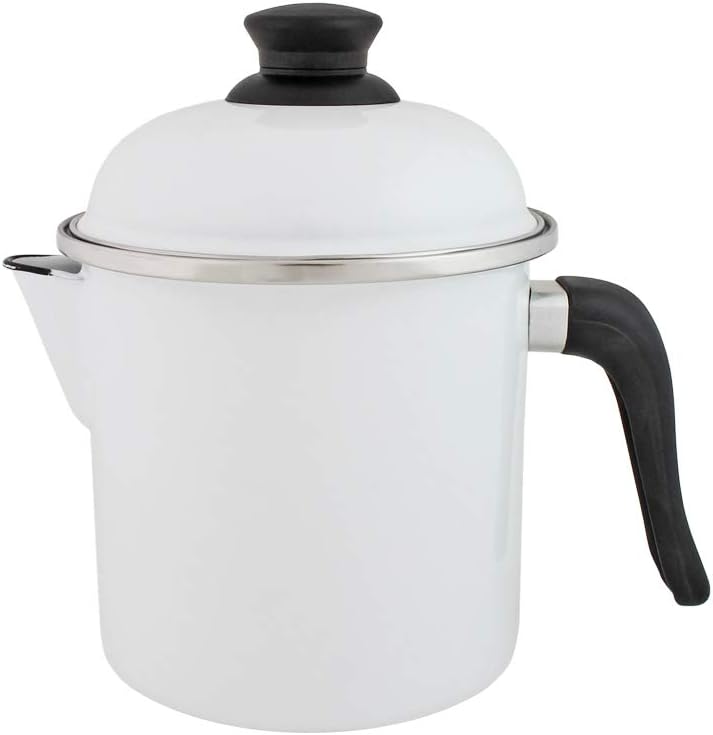 Análise prática da Leiteira 16 Esmaltada Branca: durabilidade e resultados após uso contínuo.