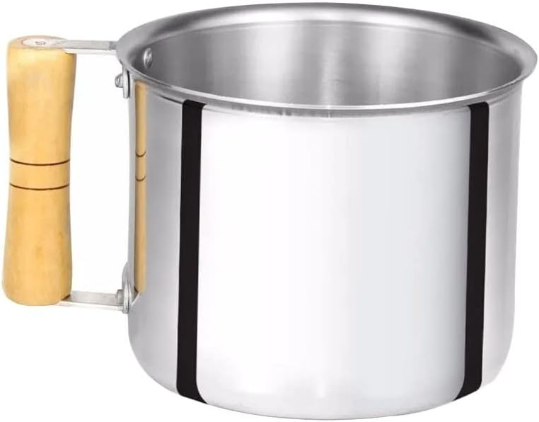 Caneca leiteira de alumínio: análise do uso a longo prazo e resistência.