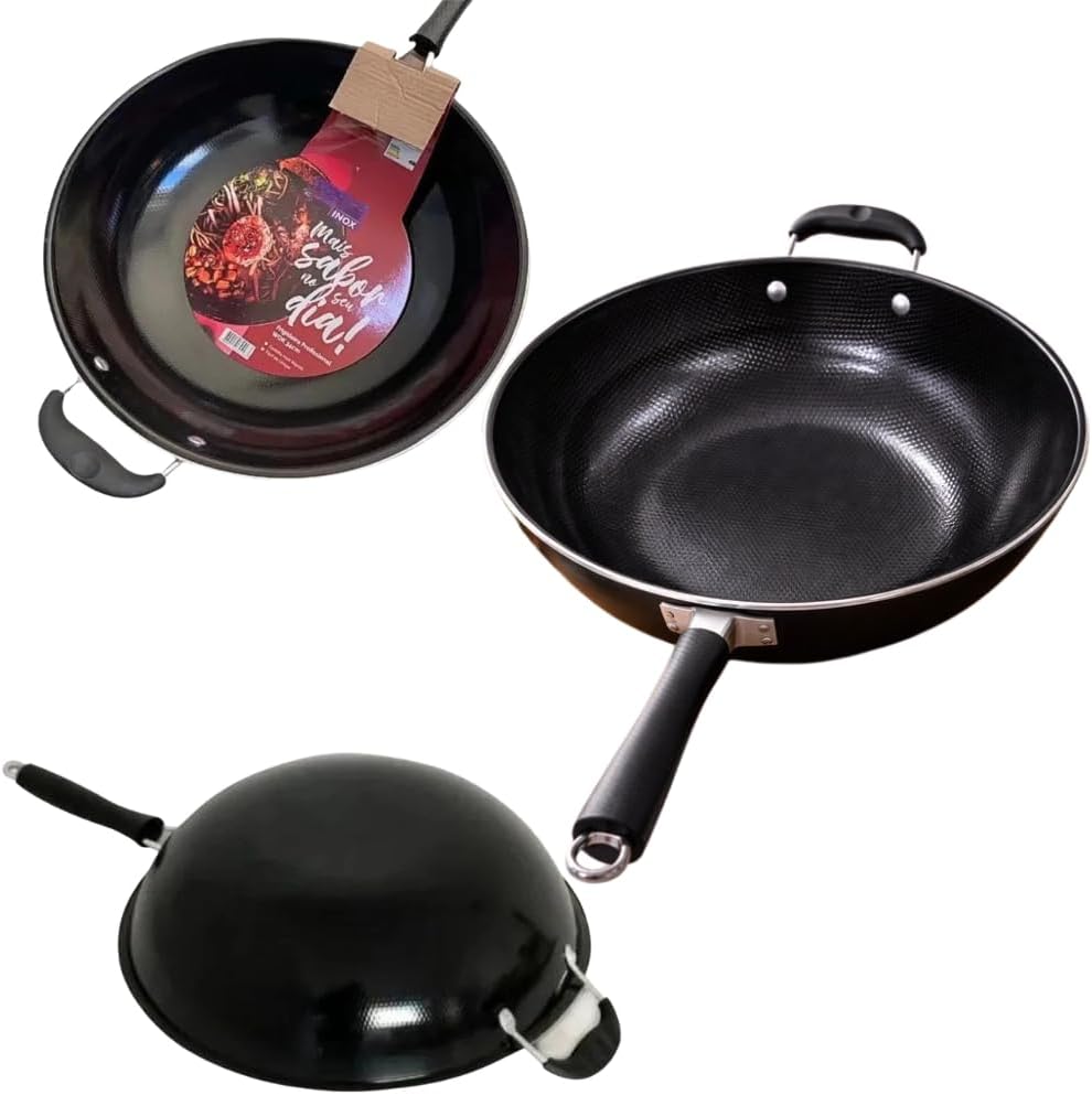 Preço e qualidade da frigideira antiaderente Work 34cm após uso constante.