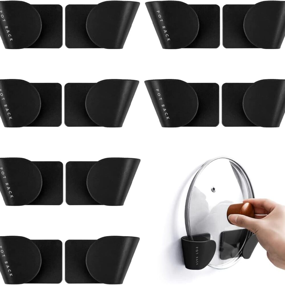 Organização de panelas: análise prática dos 6 organizadores de tampa.